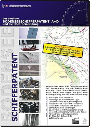 Bodenseeschifferpatent A+D: und die Hochrheinprüfung von Dreipunkt Verlag
